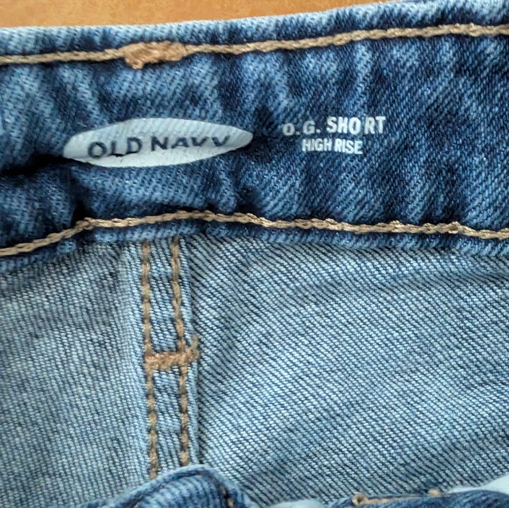 Old Navy O.G.Short Highrise Denim Size 4 - Picture 6 of 6